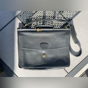 Jack Georges vintage leather briefcase
